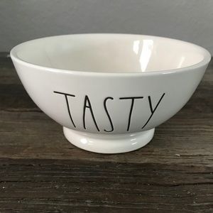 Rae Dunn Tasty Bowl Large Letters